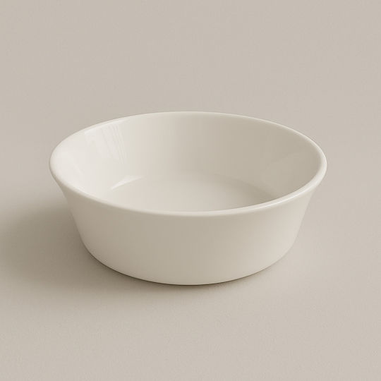 Kutahya Porselen Serving Bowl Round made of Porcelain White 6pcs