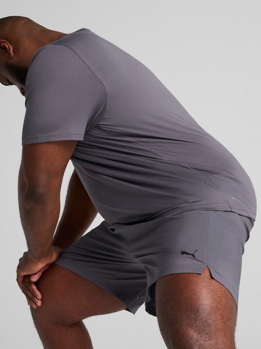 Tad Essentials 7 Men's Athletic Shorts Gray