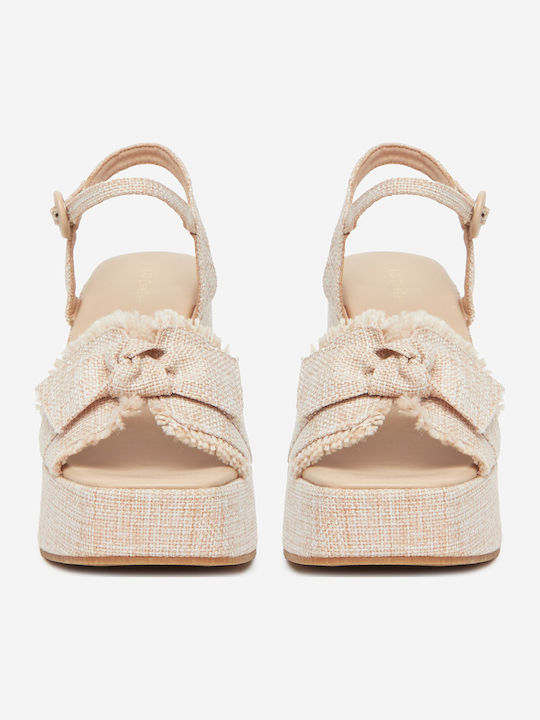 Sandalen Beige