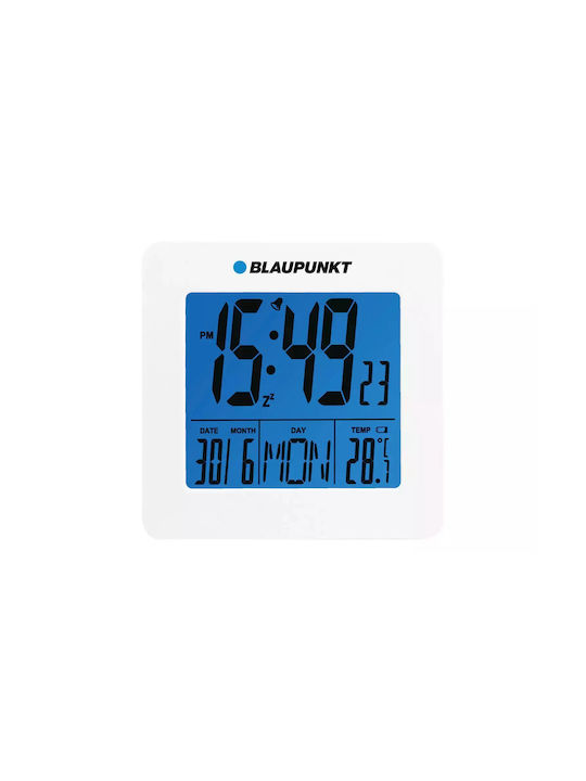 Blaupunkt Επιτραπέζιο Ψηφιακό Ρολόι με Ξυπνητήρι CL02WH