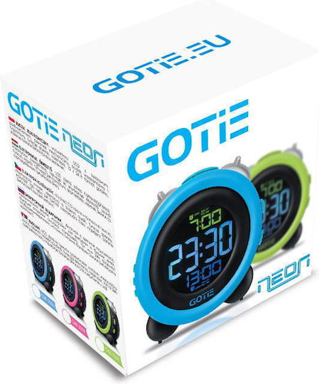 Gotie Tisch-Digitaluhr mit Wecker Silver GBE-300S