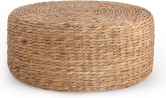 Πουφ Σκαμπό Αδιάβροχο Romano Καφέ 58x58x25cm