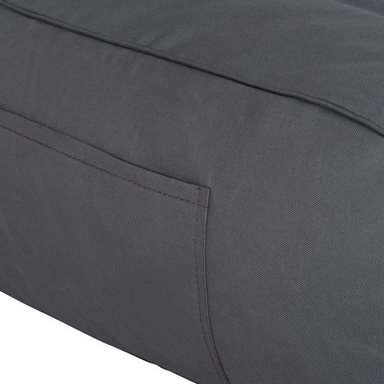 Waterproof Bean Bag Chair Poof Cloud Gray 81x78x73cm