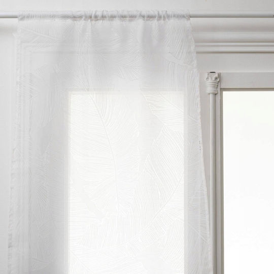 Atmosphera Atmosphera Vorhänge Fenster mit Tunnel Weiß 60x90cm