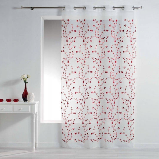 Douceur d'Intérieur L-C Petite Fleur με Τρουκς Rouge 140x240εκ.