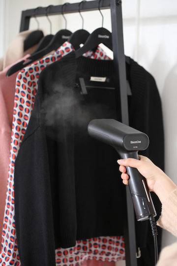 SteamOne Garment Steamer Hand 1600W with Tank 75ml Black