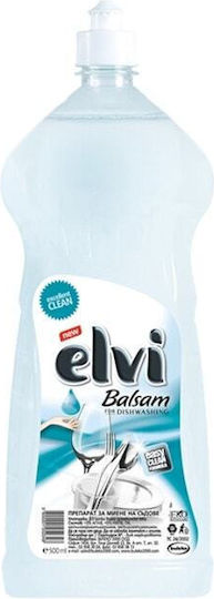 Elvi Balsam Geschirrspülmittel mit Duft Weiß 1x500ml