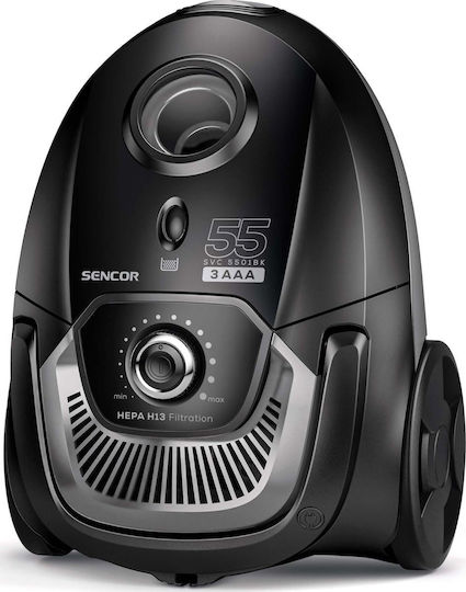 Sencor SVC 5501BK Staubsauger 700W Eingetütet 2Es Schwarz