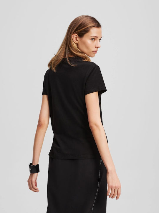 Karl Lagerfeld T-shirt Черно
