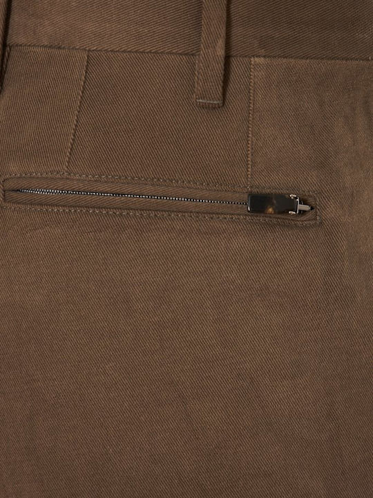 Hose Elastisch Braun