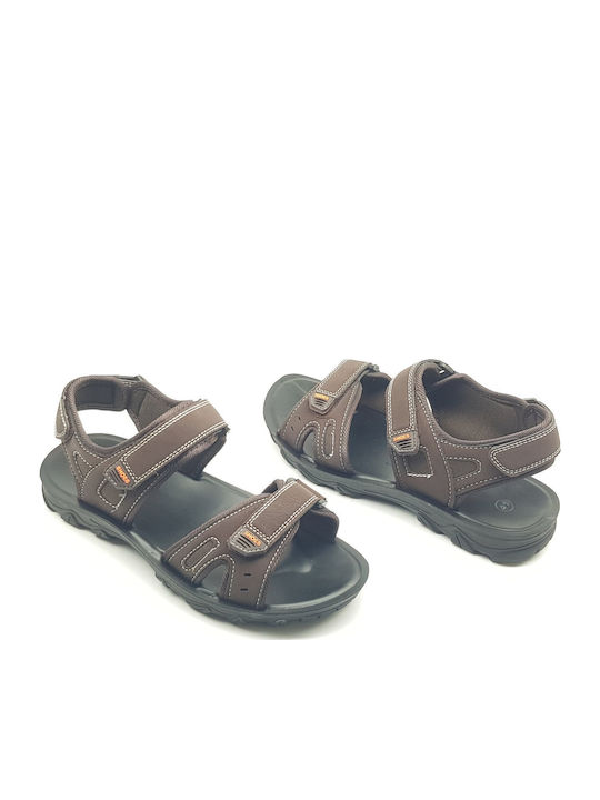 Herrensandalen in Braun Farbe