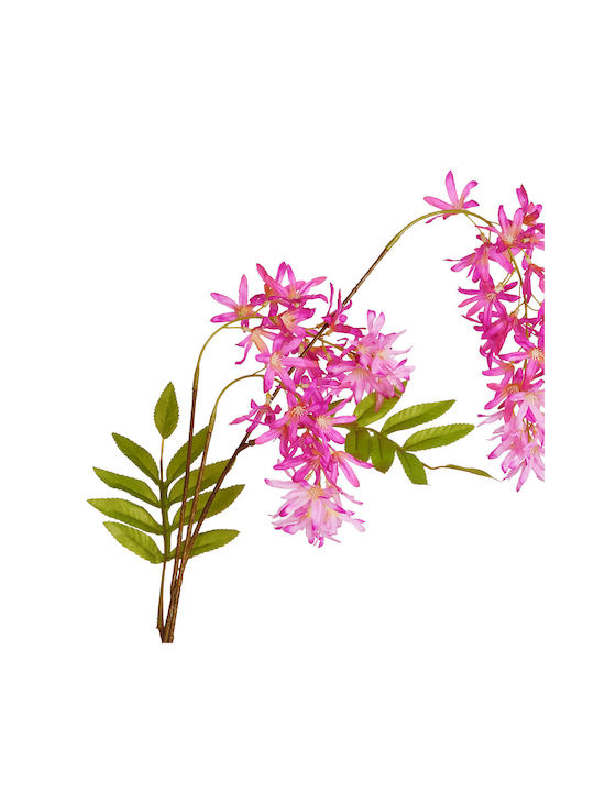 Florista Βιστέρια 103cm Ροζ Ροζ Βάθος 10cm X Πλάτος 10cm X Ύψος 103cm