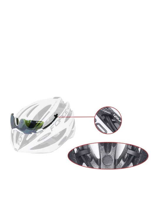 Force Road Pro Каска за колоездене Улично осветление Многоцветен