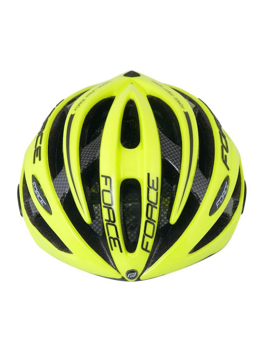 Force Road Pro Cască de Bicicletă Drumul Galben