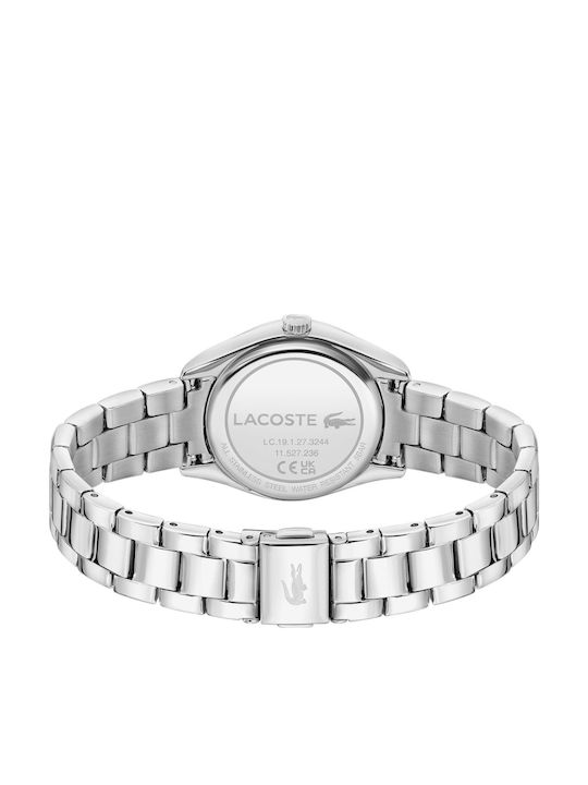Lacoste Parisienne Women's Watch with Silver Metal Bracelet