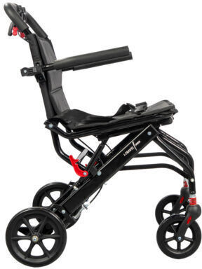 Mobiak Itravel Wheelchair Folding Simple Type 0805662 Black