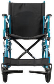 Mobiak Aegeus Rollstuhl 12" Klappbar Einfacher Typ 46cm 0815005 Blaue