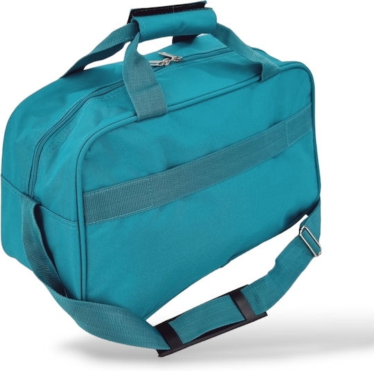 Diplomat Reisetasche Zurück 18Es Blau Stoff L40xB20xH25cm