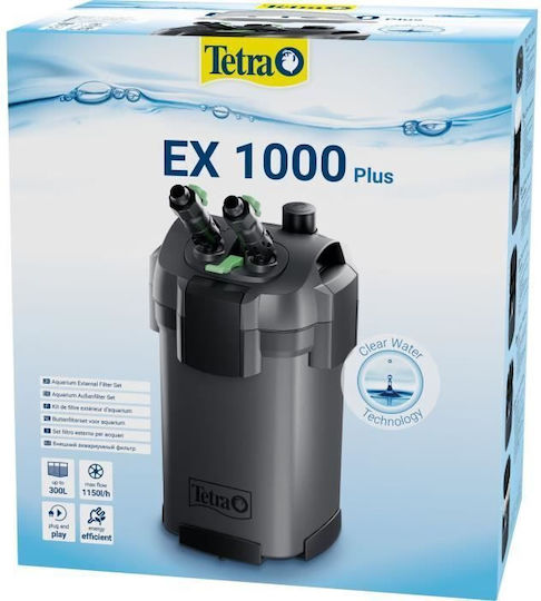 Tetra External Filter 10.5W for Aquariums up to 300lt