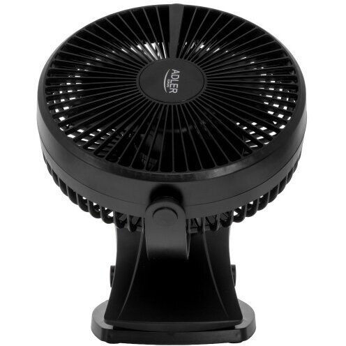 Wiederaufladbarer Clip-On Schreibtischventilator 15,5 cm 360° Rotation Leise USB-C