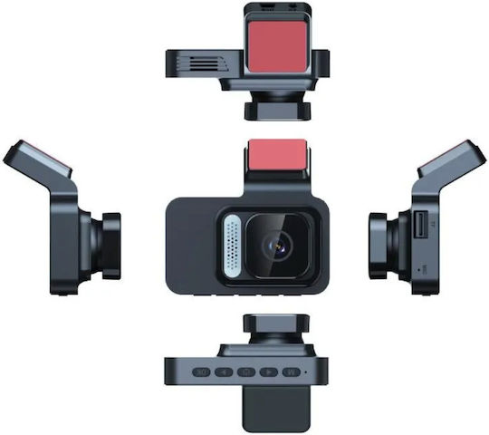 Silver Star Σετ Κάμερα DVR Αυτοκινήτου 1080P με Οθόνη 4" Wi-Fi & Κάμερα Οπισθοπορείας