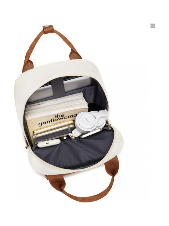 Miss Lulu Backpack Μπεζ