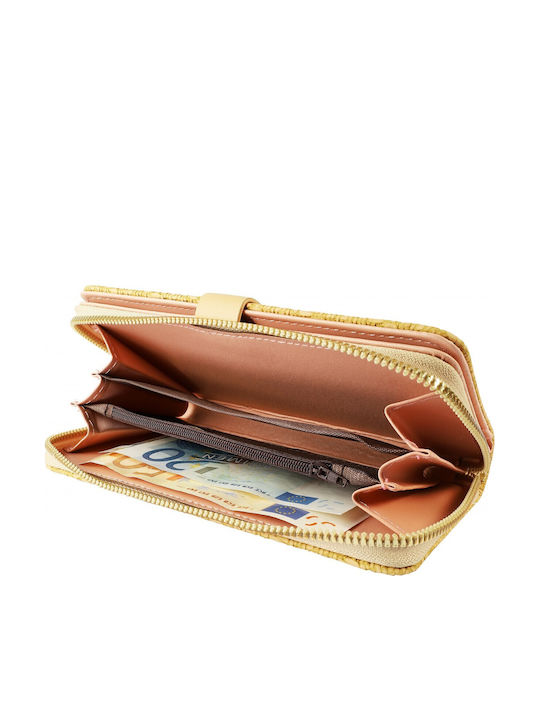 Large Women's Wallet Classic Yellow