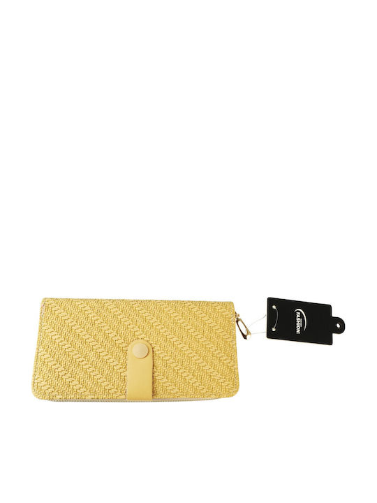 Large Women's Wallet Classic Yellow