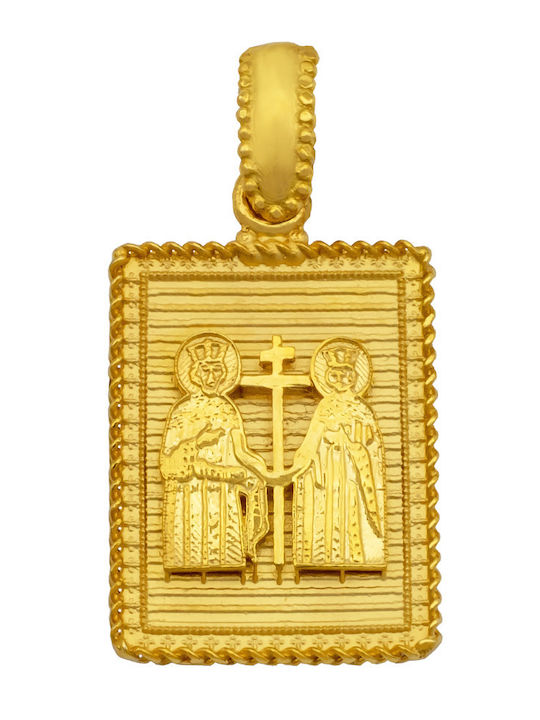 Savvas Design Charm Φυλαχτό από Χρυσό 14Κ