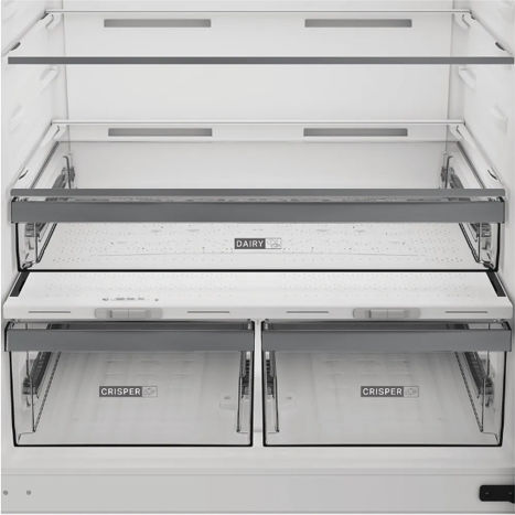 Whirlpool Kühl-Gefrierkombination 615Es NoFrost H193xB83.2xT76.2cm. Inox WHK2 6614 X8E