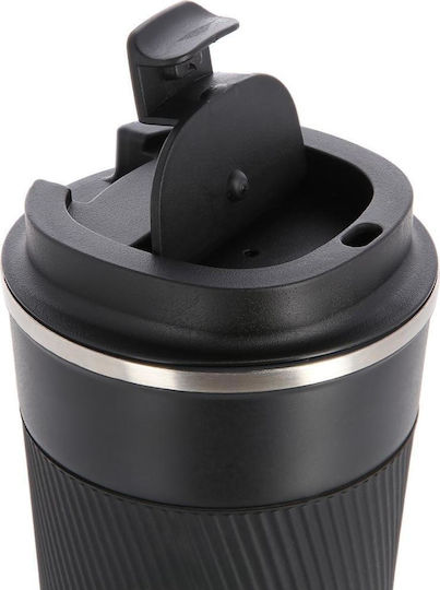 Nils Thermos Bottle 510ml Black