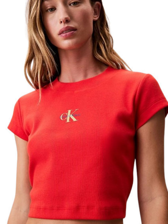 Damen T-Shirt Rot