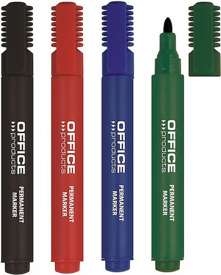 Office Products Ανεξίτηλος Μαρκαδόρος Μαύρος 3mm