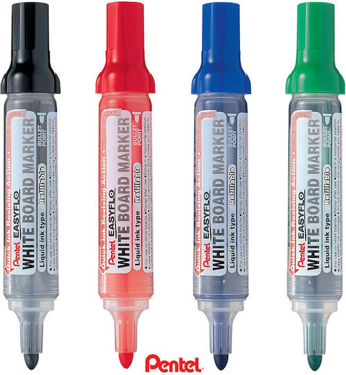 Pentel Easyflo Whiteboard Marker 2.1mm Green