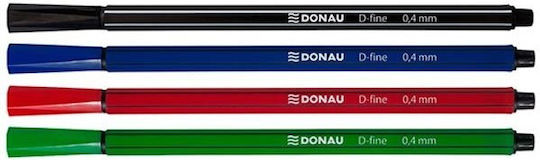 Donau Zeichenmarker 0.4mm Grün 4Stück