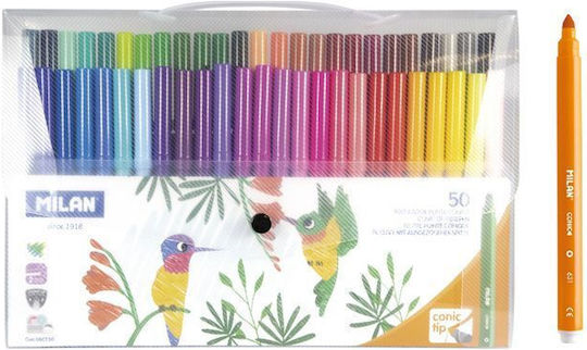 50 Colours Conical Tip Milan 06ct50