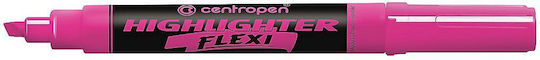 Centropen Μαρκαδόροι Υπογράμμισης Pink Σετ 10τμχ