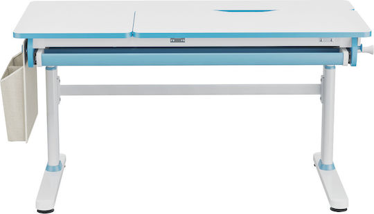 Genius Birou Pentru Copii Din Melamină Gri 120x60x54-76cm