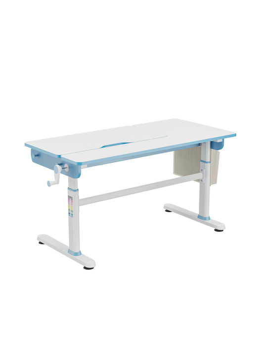 Genius Παιδικό Γραφείο από Μελαμίνη Γκρι 120x60x54-76cm