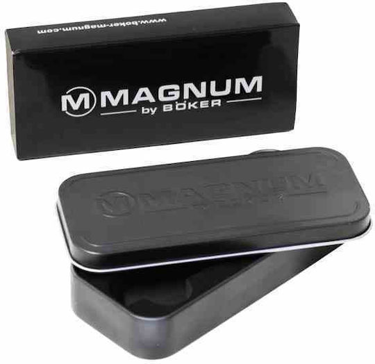 Boker Magnum Classic Hunter Σουγιάς Καφέ σε Θήκη