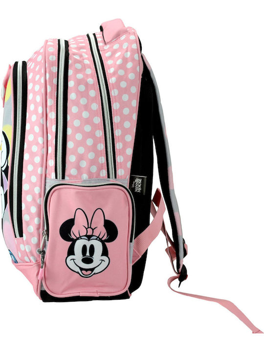 Gim Minnie School Backpack for Elementary Pink 27 Litres 30 x 15 x 42 cm