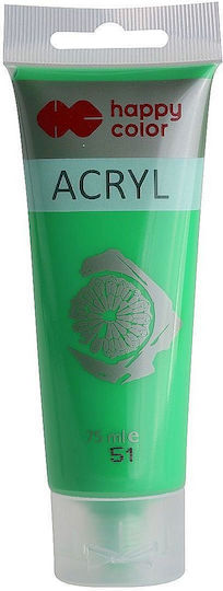 Happy Color Ακρυλικό Χρώμα Ζωγραφικής Light Green 75ml