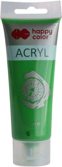 Happy Color Ακρυλικό Χρώμα Ζωγραφικής Green 75ml