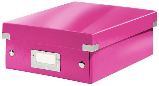 Leitz Кутия за файлове с капак 10x28.2x22см. Розов 1бр