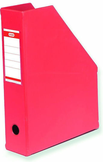 Bantex Magazine File Organizer Red