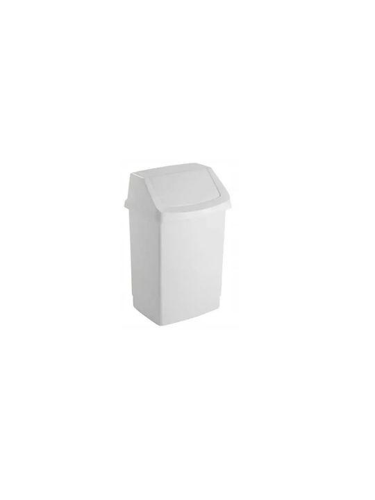 Curver Πλαστικό Καλάθι 15lt Λευκό 23.5x23.5x28cm