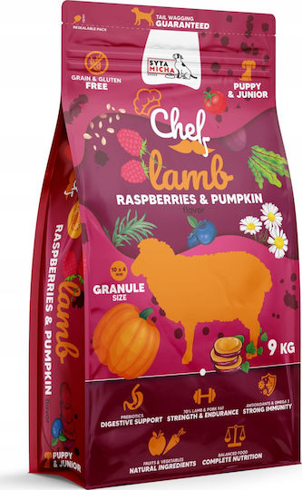 9kg Dry Food Grain-Free & Gluten-Free for Puppies with Lamb and Pumpkin