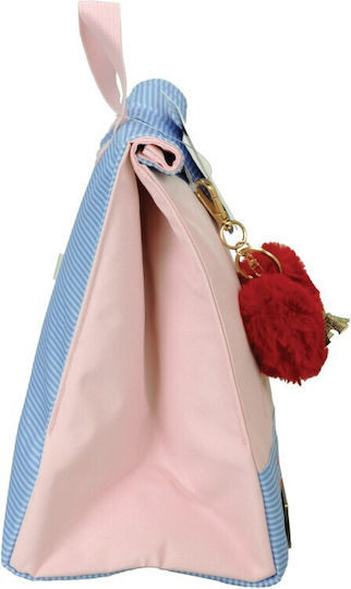 Gim Emily In Paris School Insulated Shoulder Lunch Bag Pink 20 x 17 x 21cm