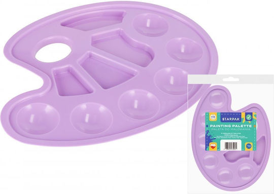Starpak Πλαστική Παλέτα Ζωγραφικής 1τμχ