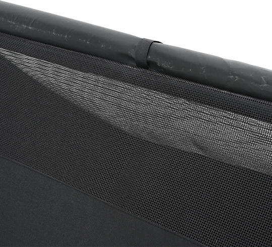 Dog House Black Polyester Steel